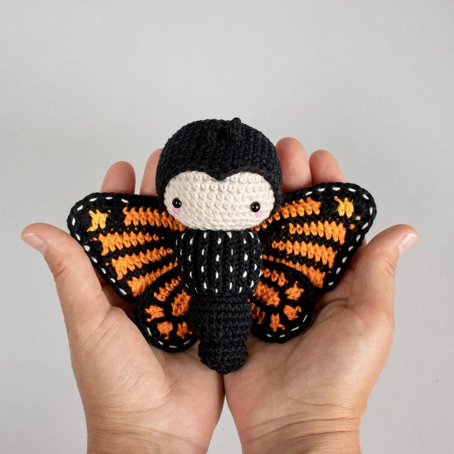 Crochet Cute British Copper Butterfly Toy TrendyToy