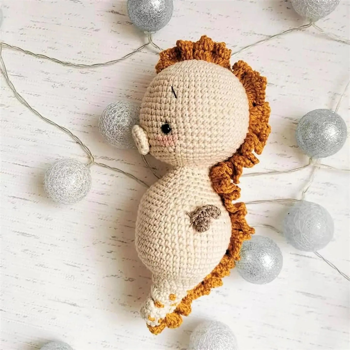 Handmade Crochet Little Cute Sea Horse Toy - Joy Gift London