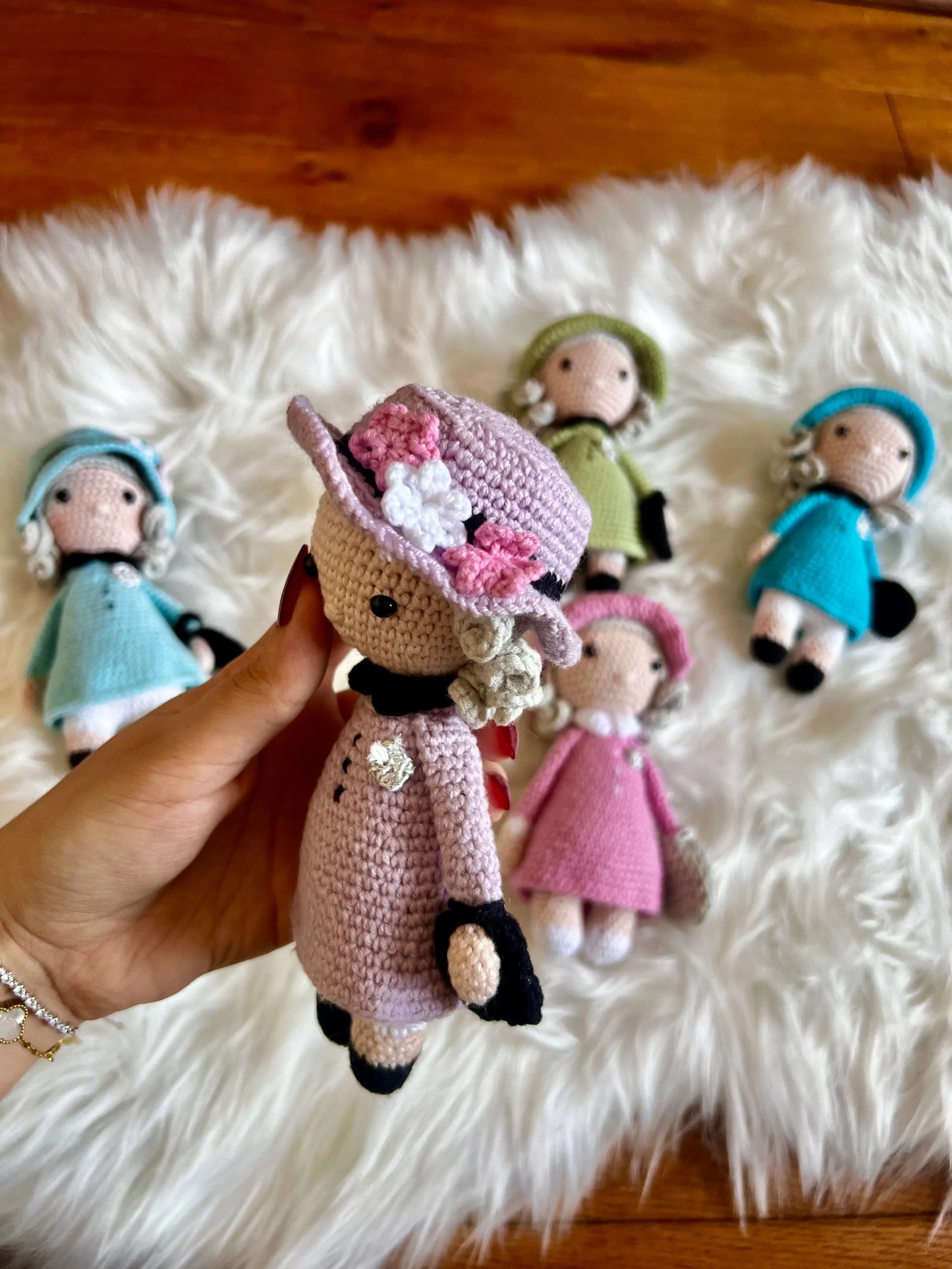 Crochet Queen Elizabeth II Doll - Joy Gift London