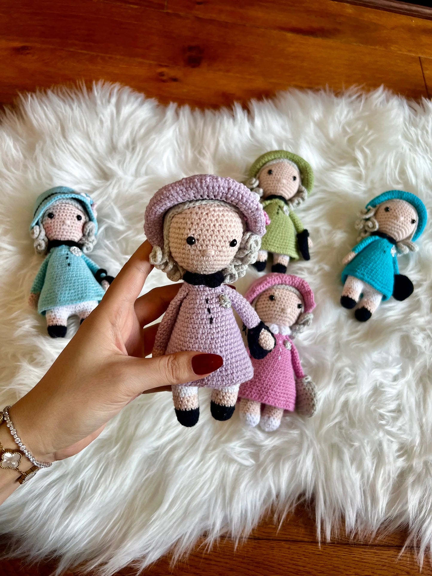 Crochet Queen Elizabeth II Doll - Joy Gift London