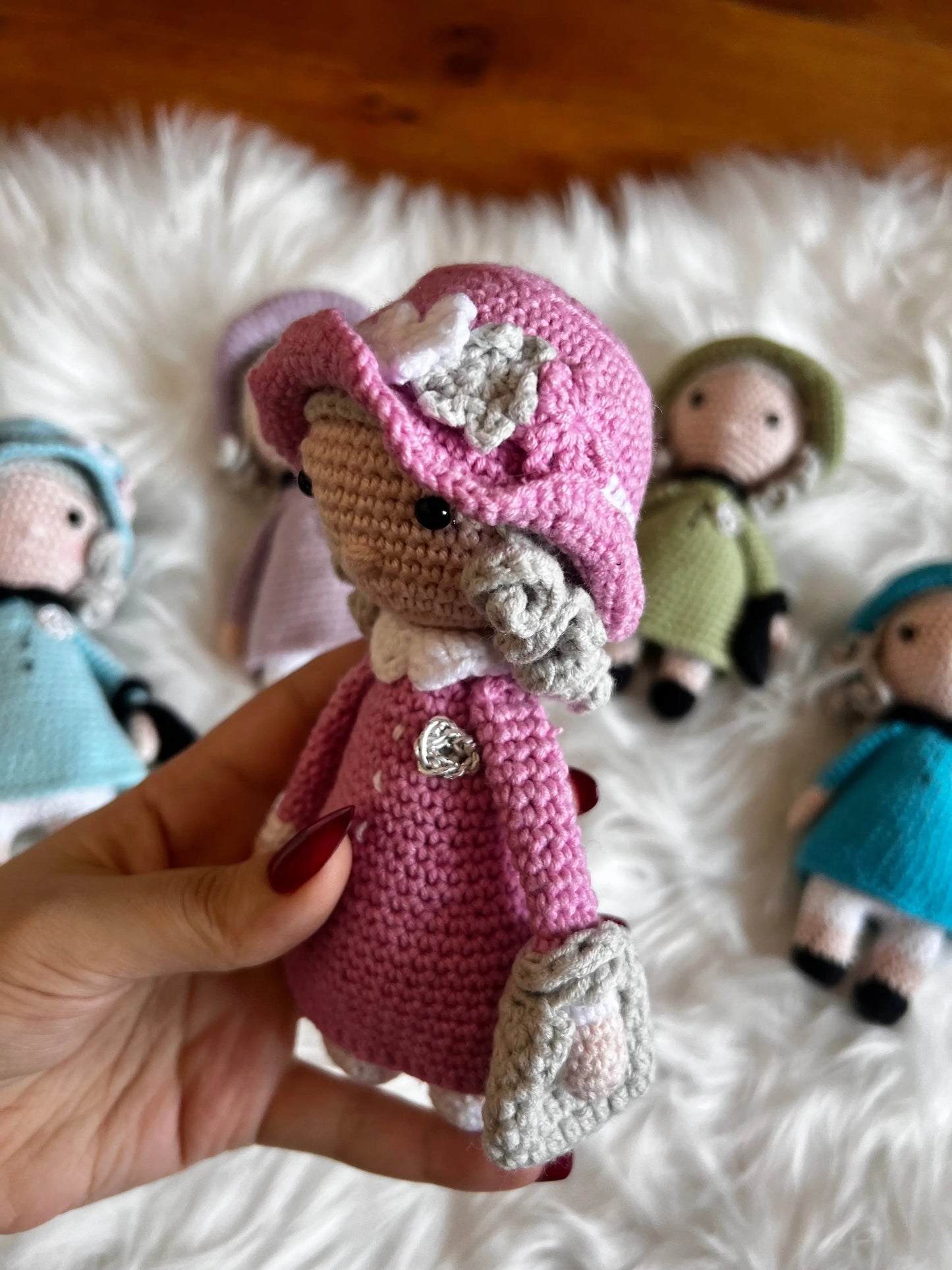 Crochet Queen Elizabeth II Doll - Joy Gift London