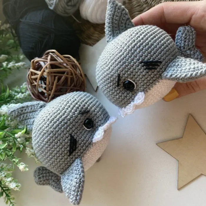 Handmade Crochet Little shark TrendyToy