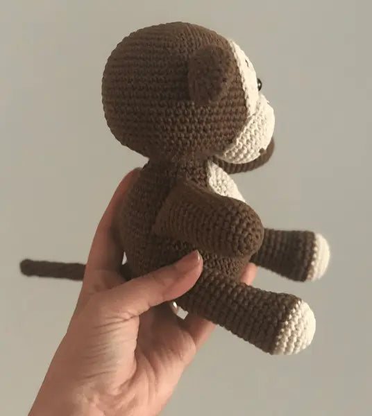 Crochet Cute Monkey Toy - Joy Gift London