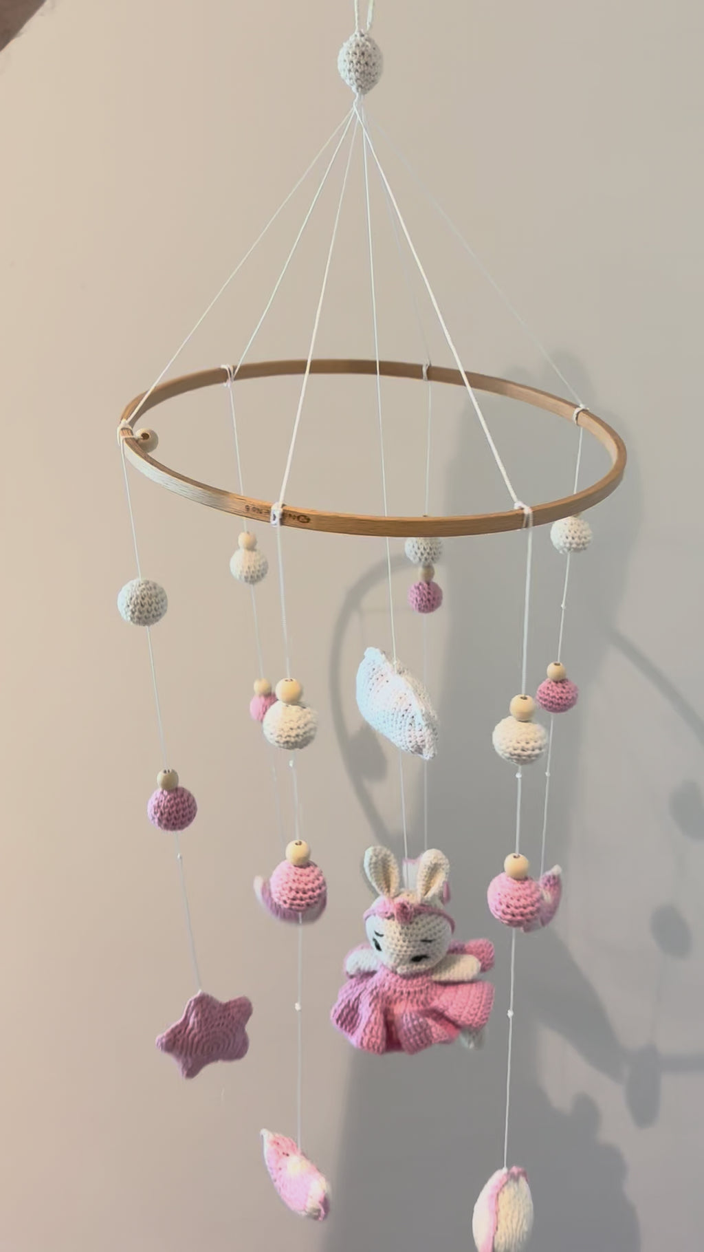 Luxury Personalised Pink Ballerina Bunny Baby Gift Set (6pc) – Handmade Crochet Newborn Collection