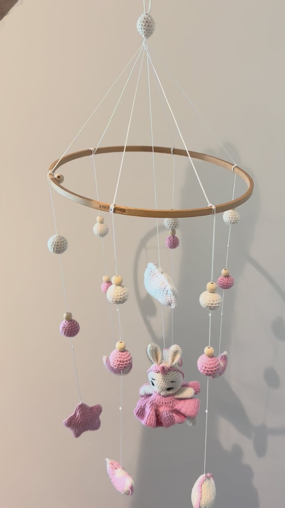Luxury Personalised Pink Ballerina Bunny Baby Gift Set (6pc) – Handmade Crochet Newborn Collection