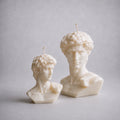 David Bust Sculpture Candle