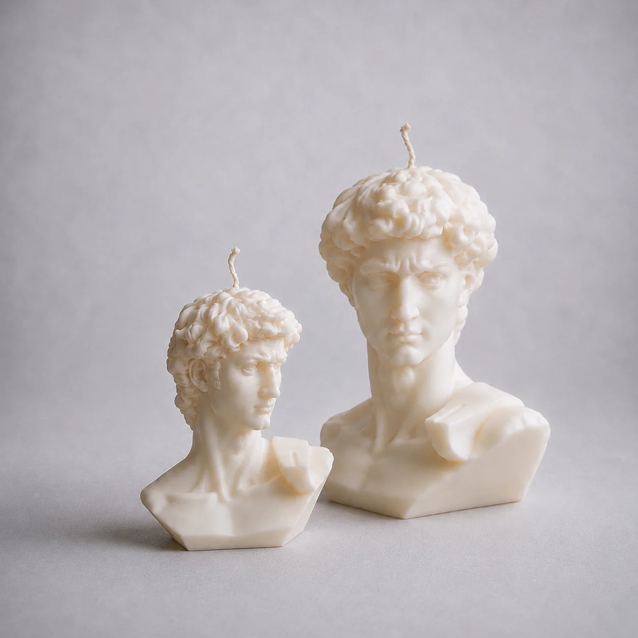 David Bust Sculpture Candle