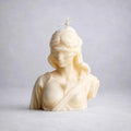 Themis - Large Blindfold Sculpture Candle