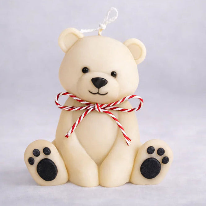 Teddy Bear Candle – Handmade Soy Wax Cute Gift Candle