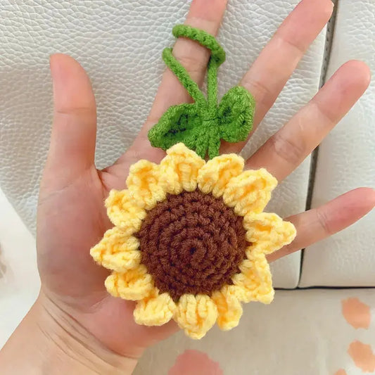 1pc Crochet Sunflower | Accessories, Car Accessories, crochet plants, Keychains | Joy Gift London Limited