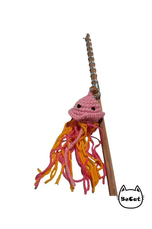 Catnip Crochet Jellyfish Teaser Toy | Crochet | Cat Toys, Pet Supplies | Joy Gift London Limited