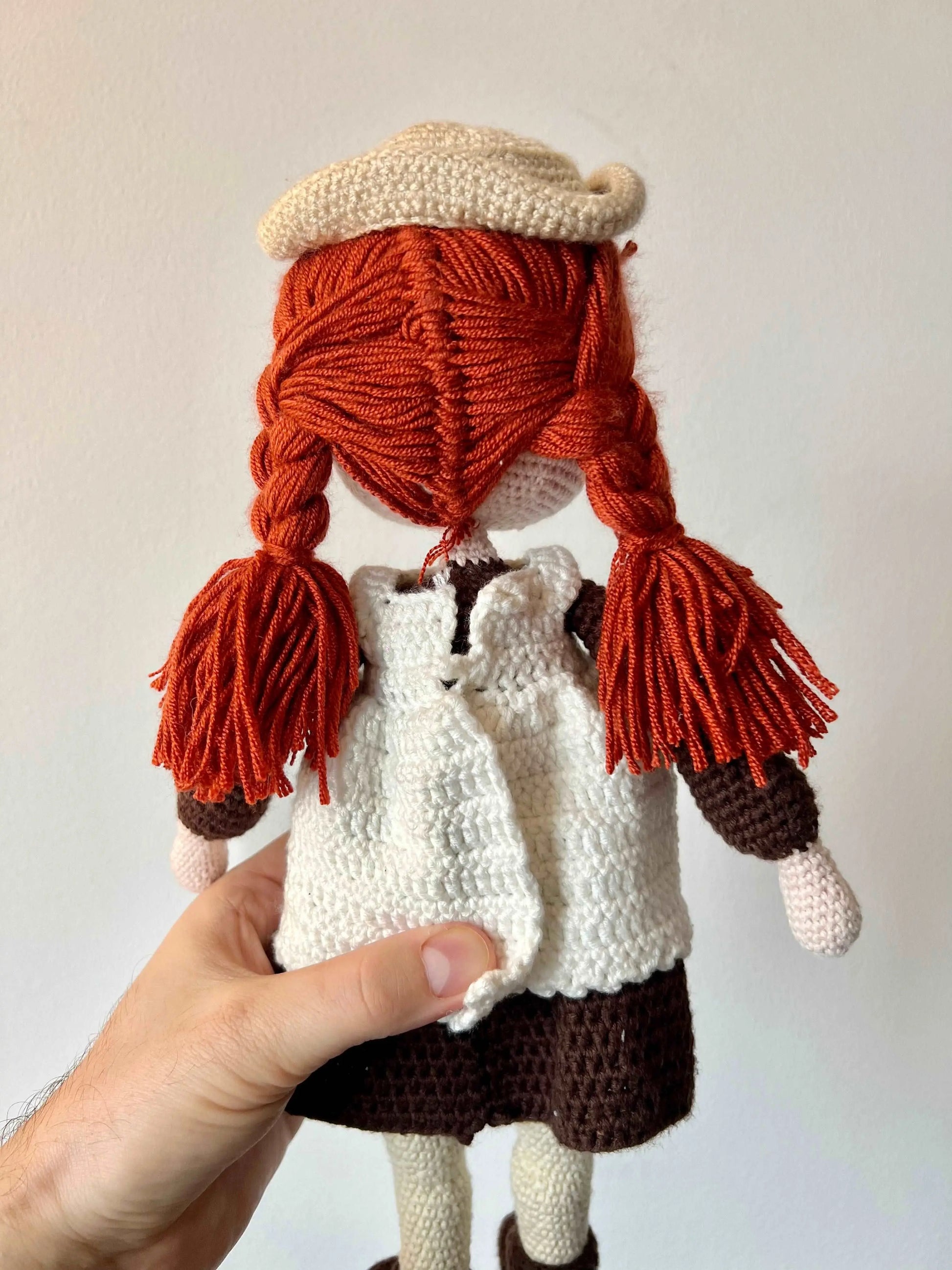 Crochet Anne Shirley Doll Toy Joy Gift London