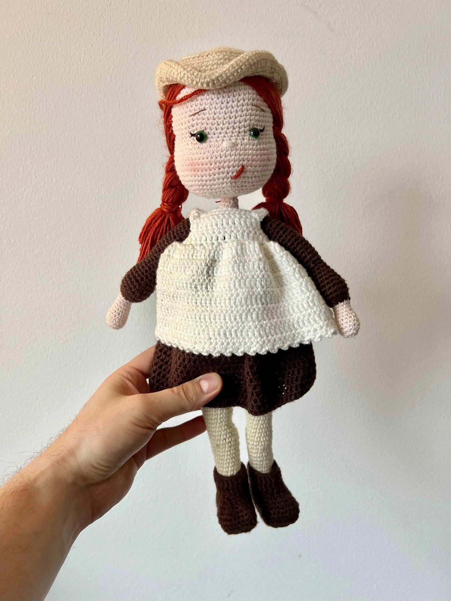 Crochet Anne Shirley Doll Toy Joy Gift London