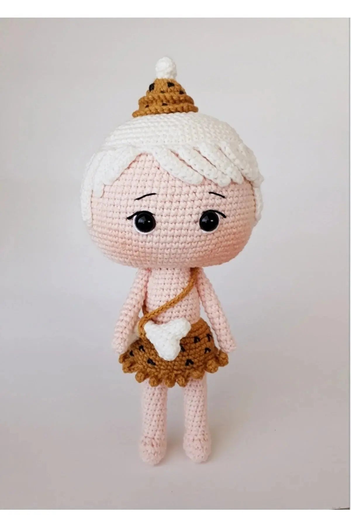 Crochet Bamm-Bamm Rubble Doll Toy | Crochet | Crochet Dolls, Crochet Legends, Crochet Toys, Legends with Crochet | Joy Gift London Limited