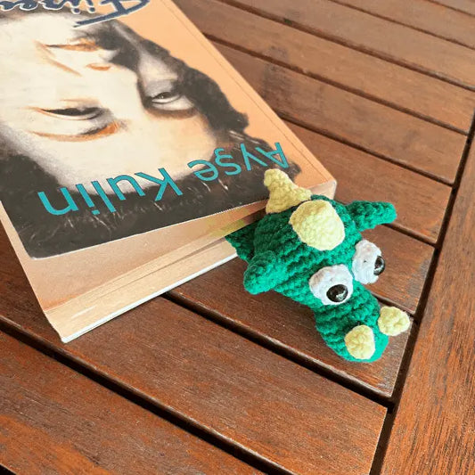 Crochet Bookmark Dinosaur Joy Gift London