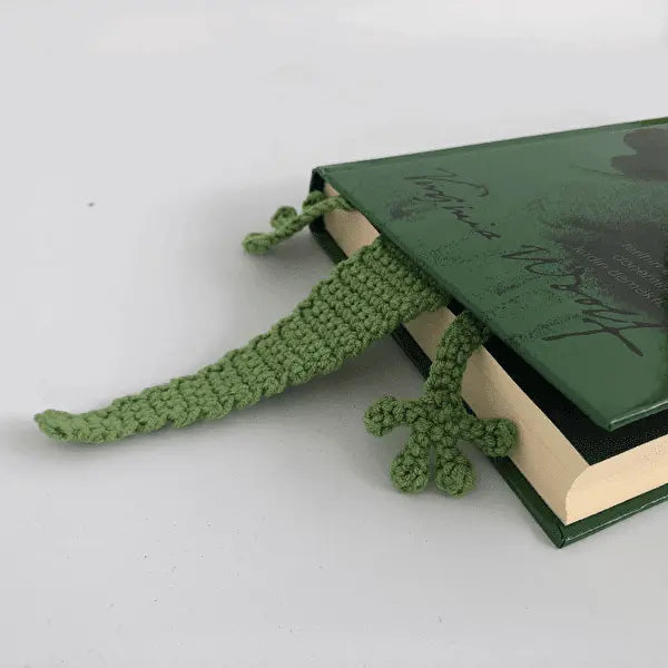 Crochet Bookmark Frog Joy Gift London