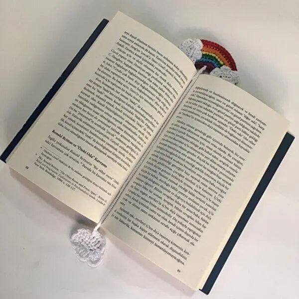 Crochet Bookmark Rainbow Lgbt+ Pride Joy Gift London