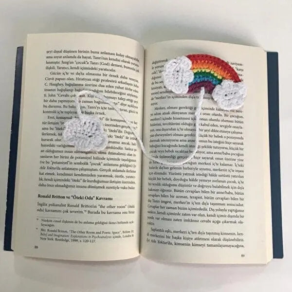 Crochet Bookmark Rainbow Lgbt+ Pride Joy Gift London