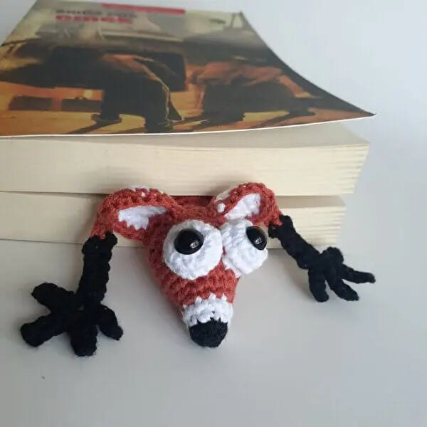 Crochet Bookmark Scrat the Squirrel Rat Ice Age Joy Gift London