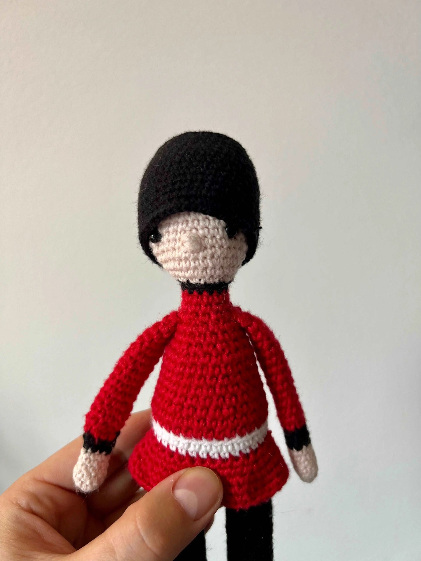 Crochet British Toy Soldier Joy Gift London