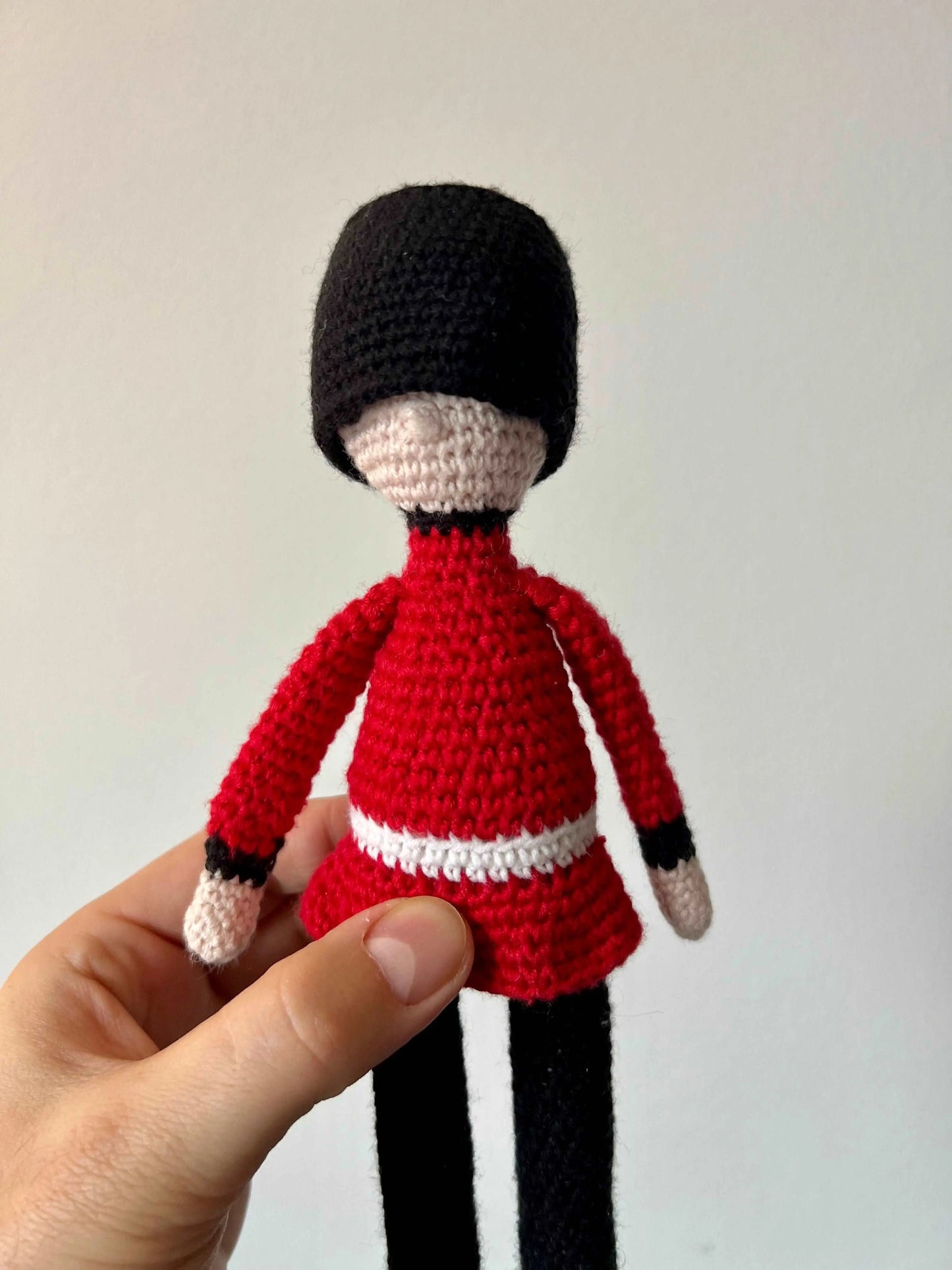 Crochet British Toy Soldier Joy Gift London