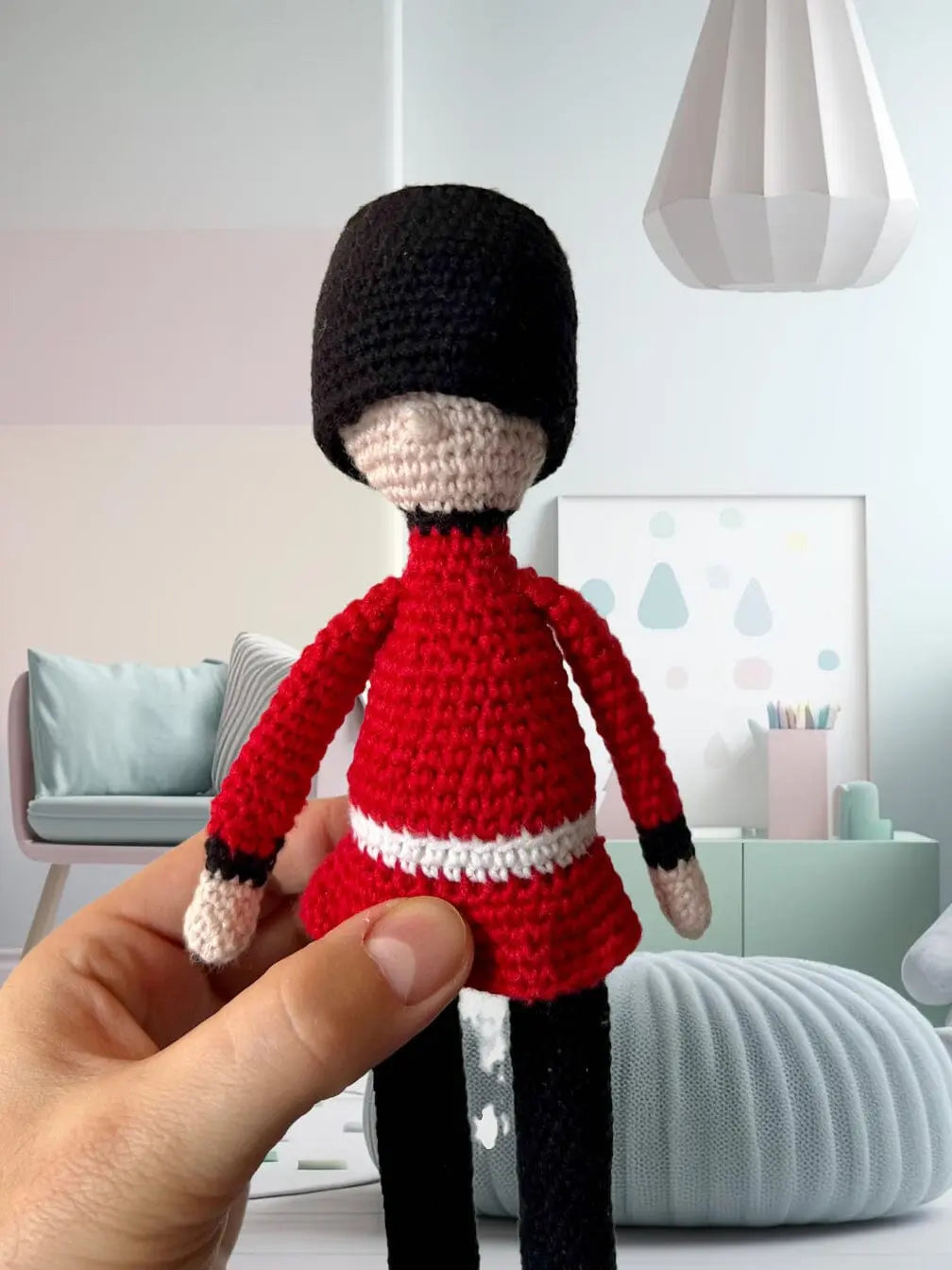 Crochet British Toy Soldier Crochet Joy Gift London Limited Style 2 