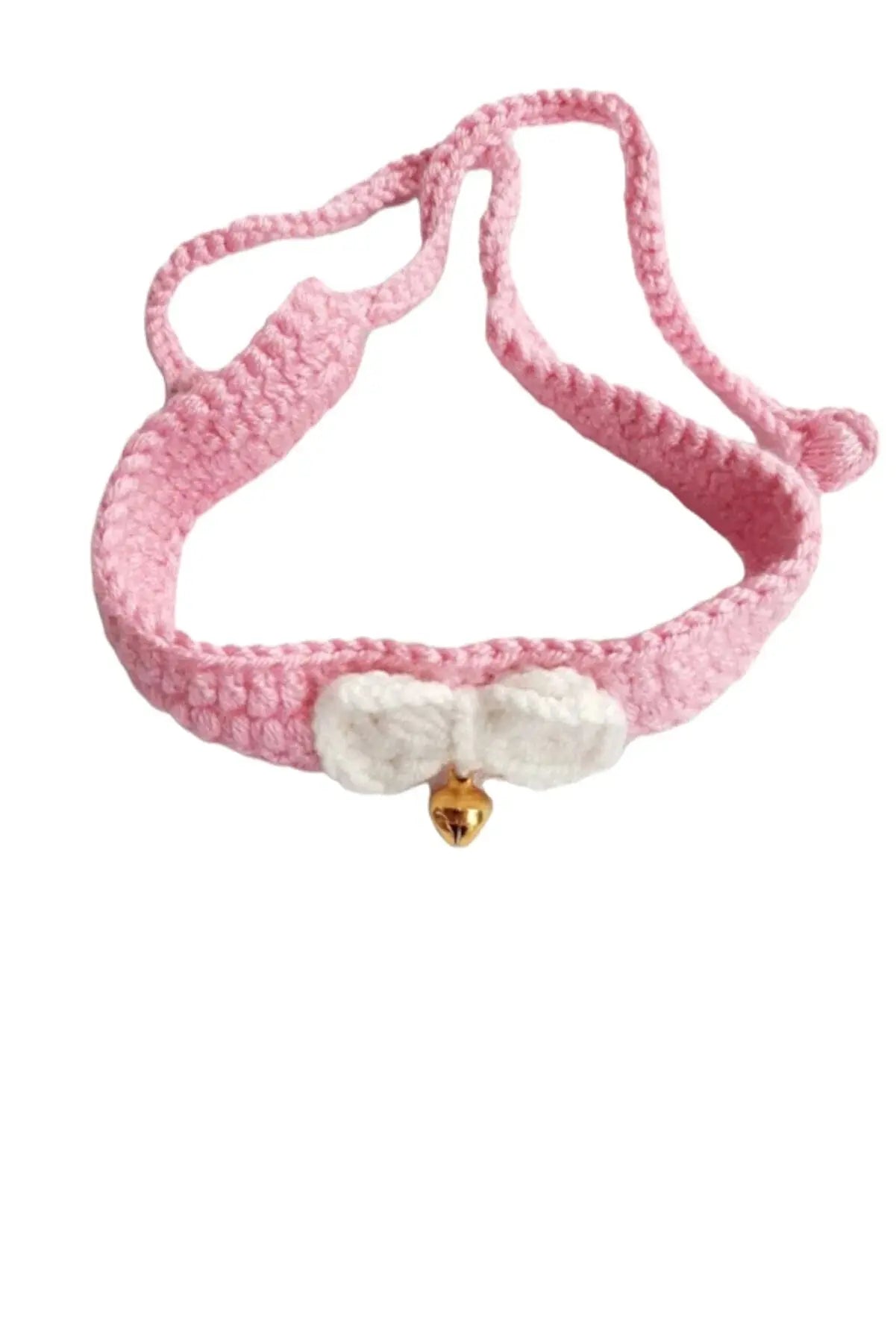 Crochet Cat Collar Joy Gift London