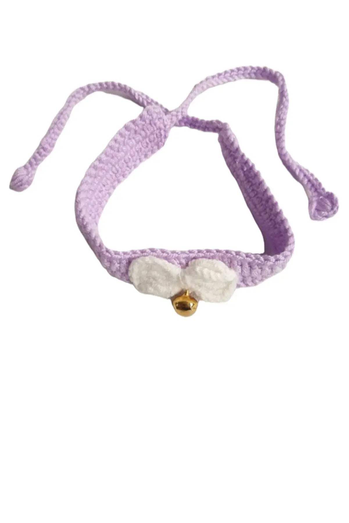 Crochet Cat Collar Joy Gift London