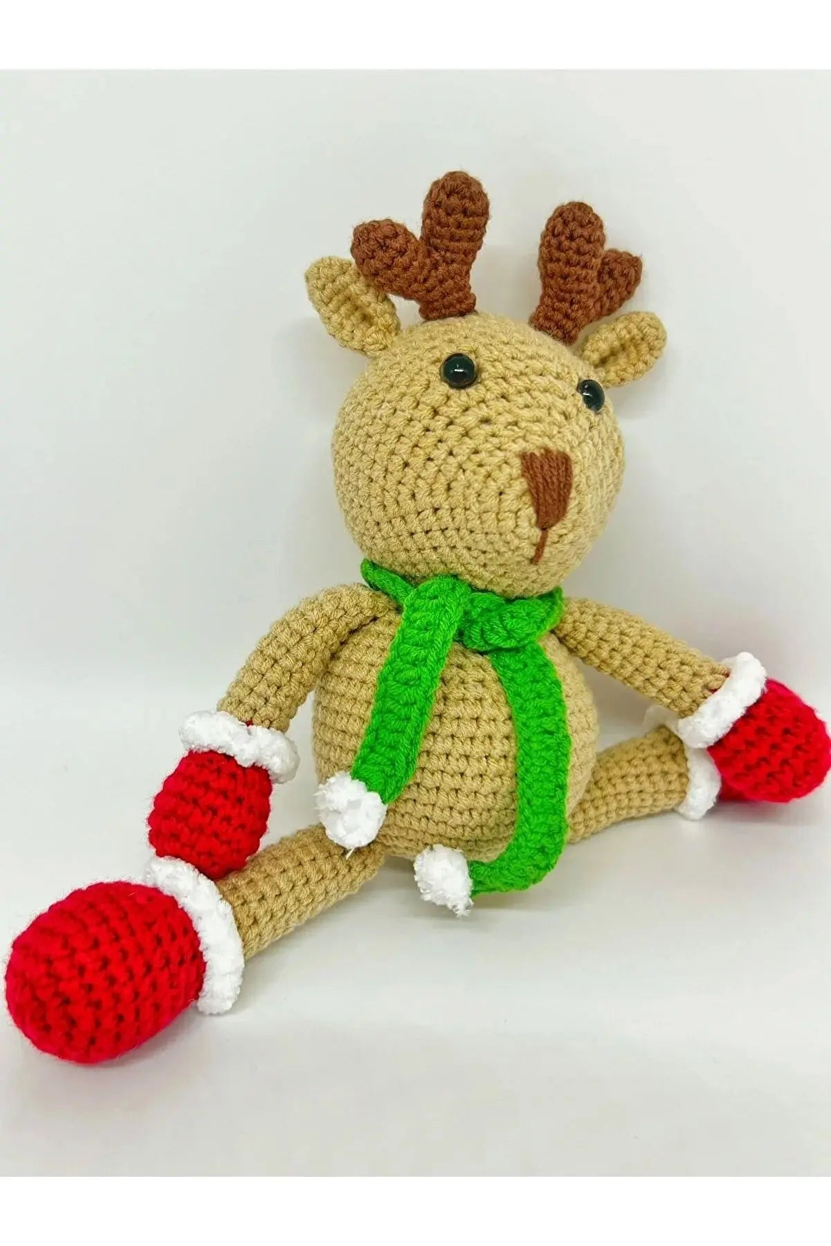 Crochet Christmas Deer Toy Joy Gift London