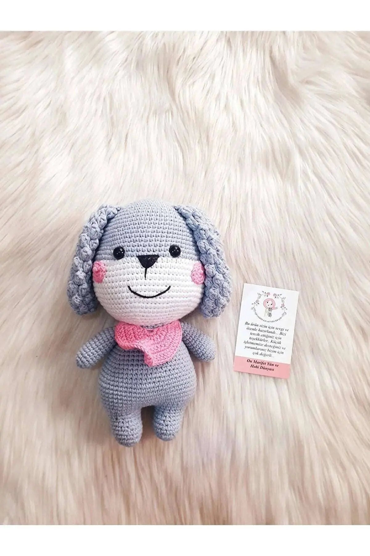 Crochet Cute Dog Toy Joy Gift London