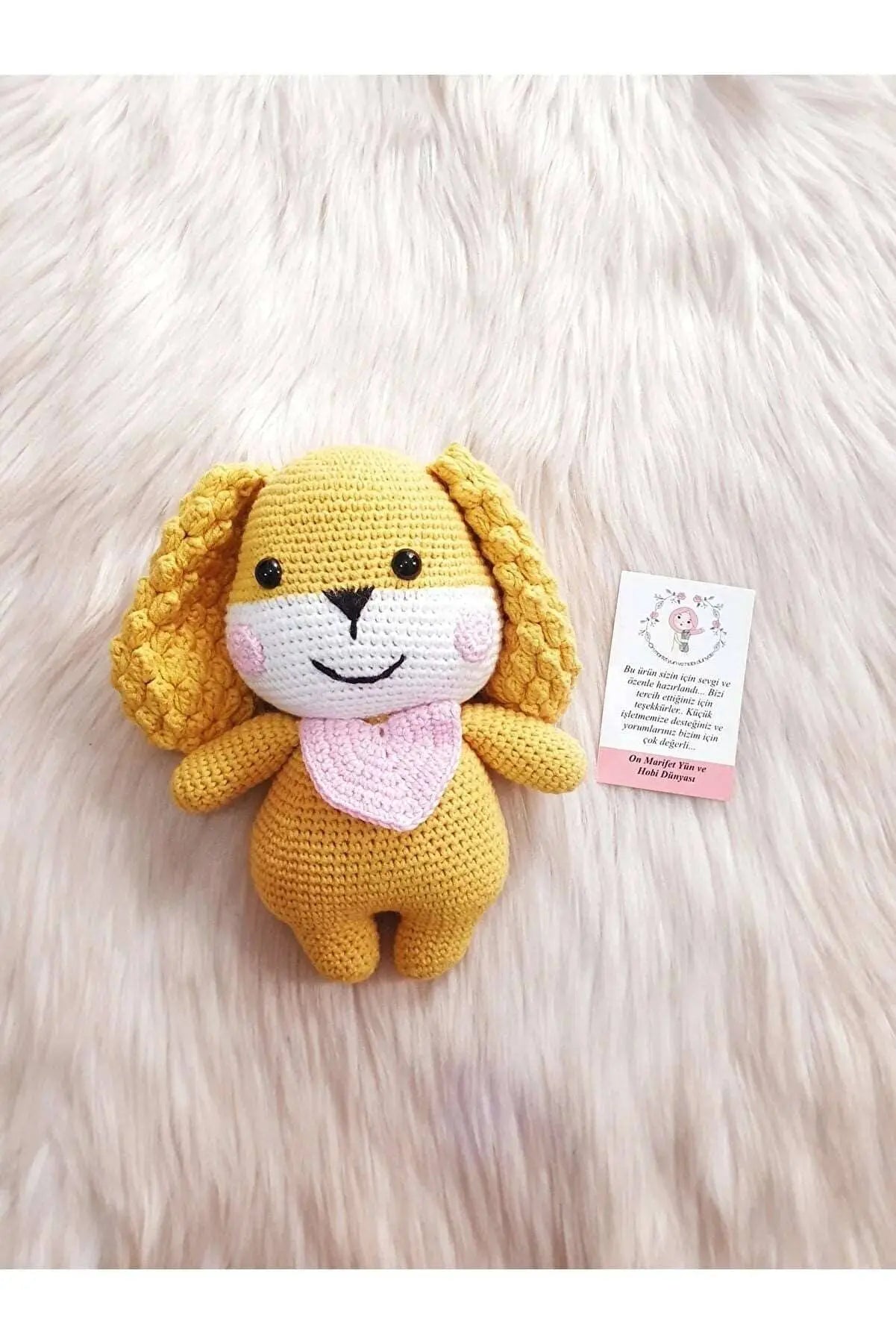 Crochet Cute Dog Toy Joy Gift London