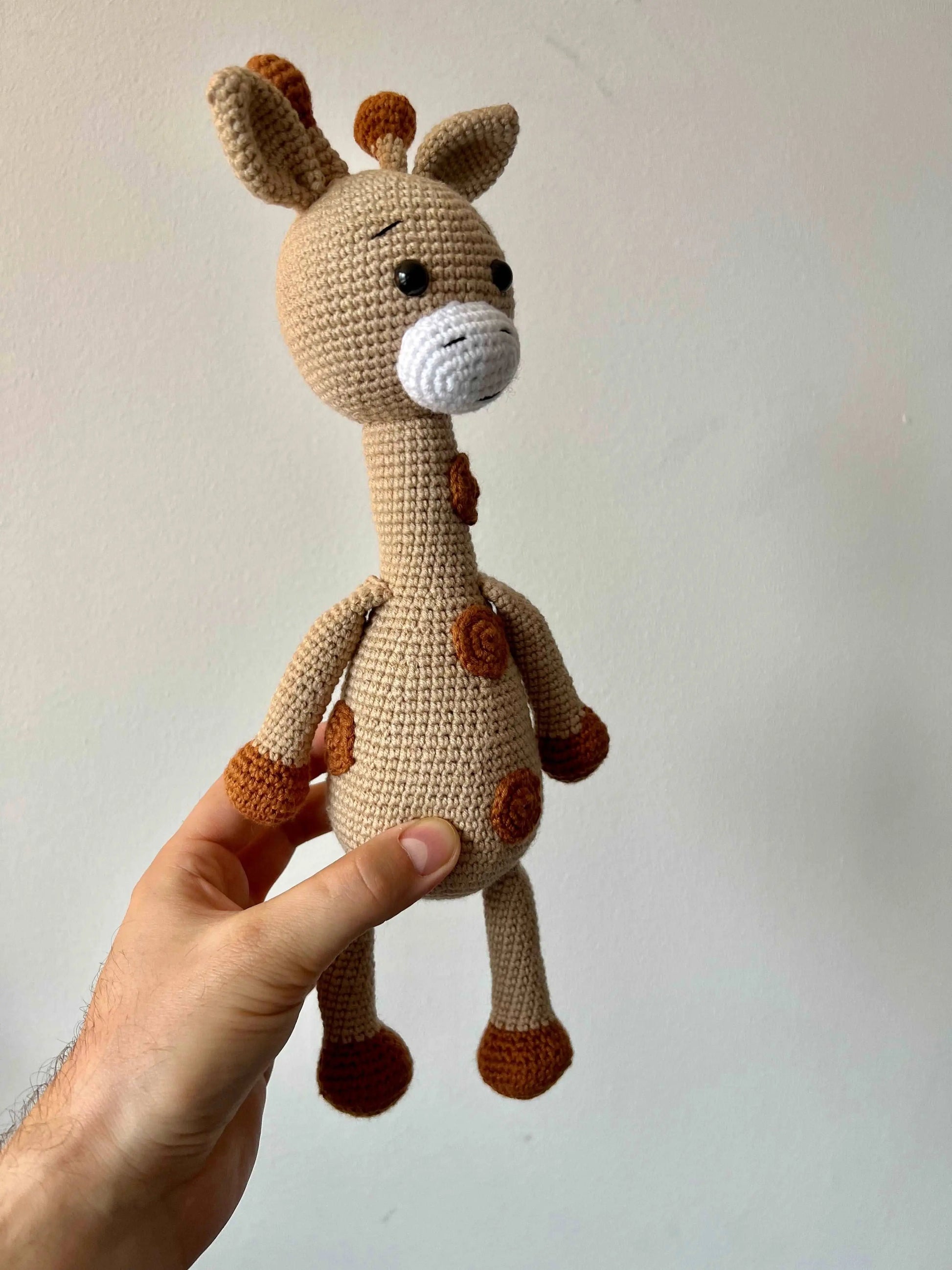 Crochet Cute Giraffe Toy Joy Gift London