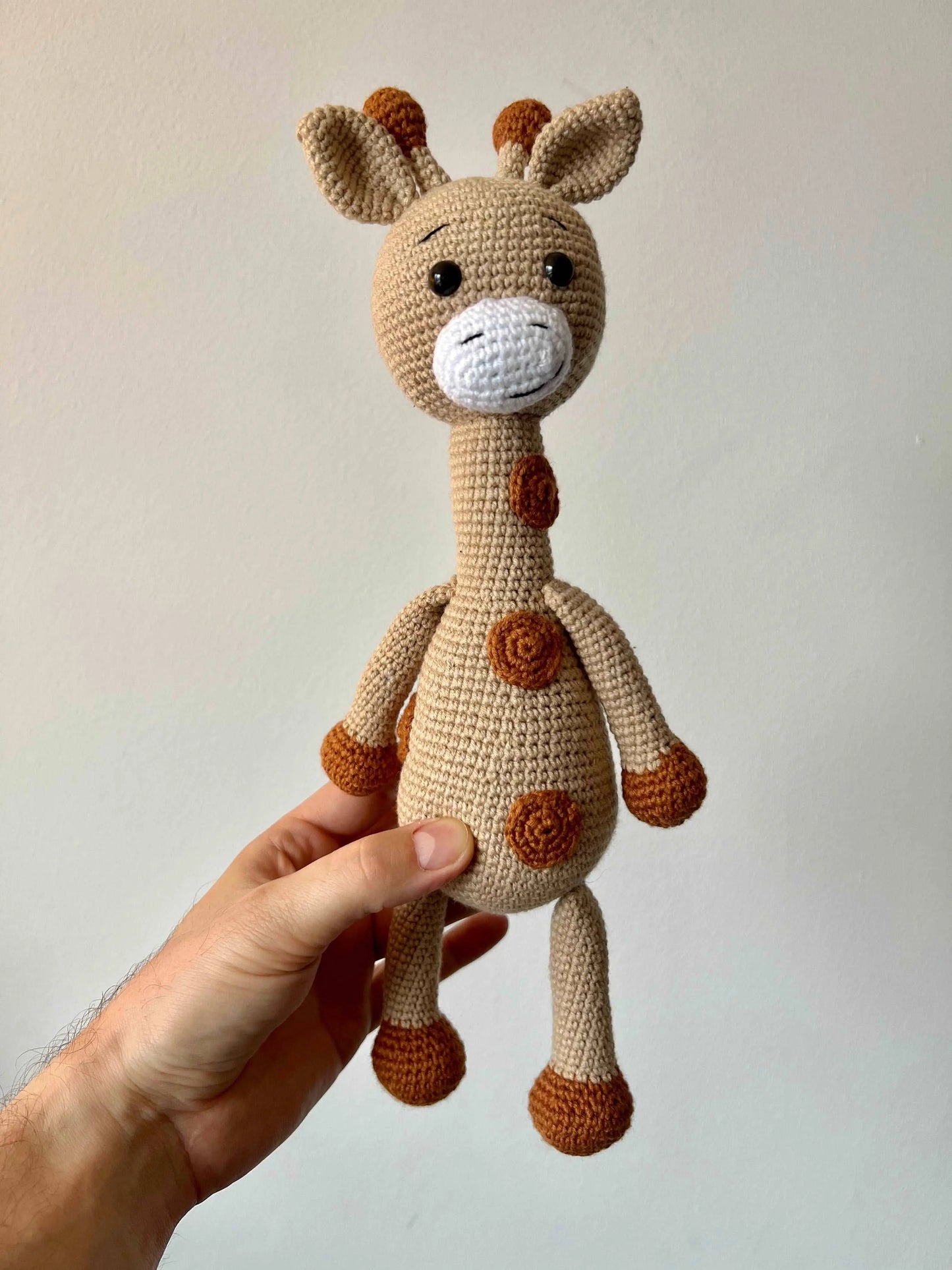 Crochet Cute Giraffe Toy Joy Gift London