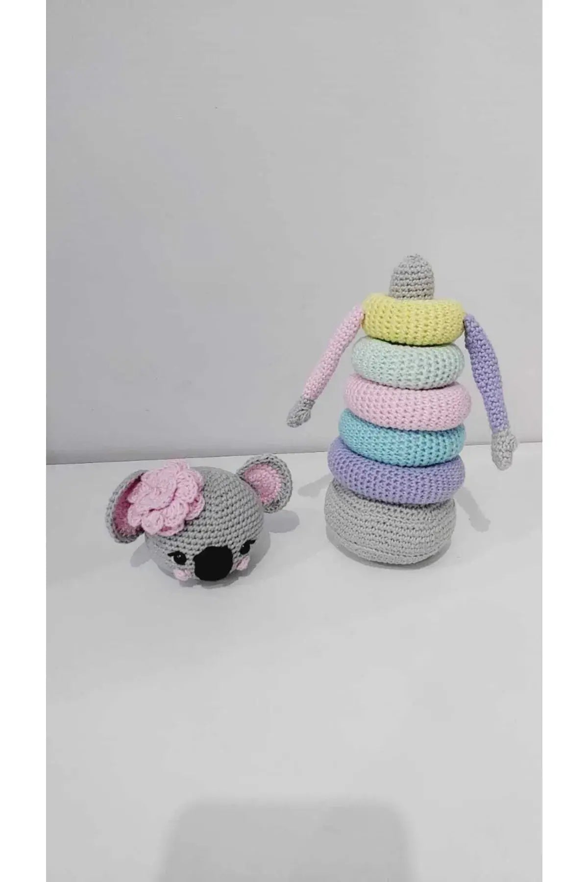 Crochet Cute Koala Stacking Toy Joy Gift London