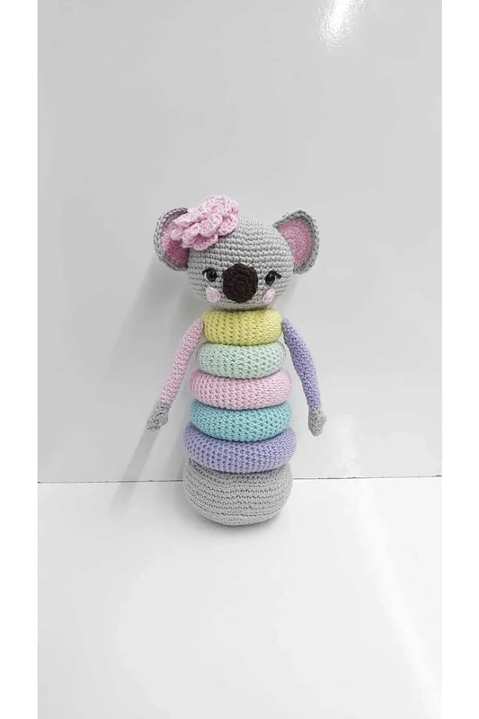 Crochet Cute Koala Stacking Toy Joy Gift London