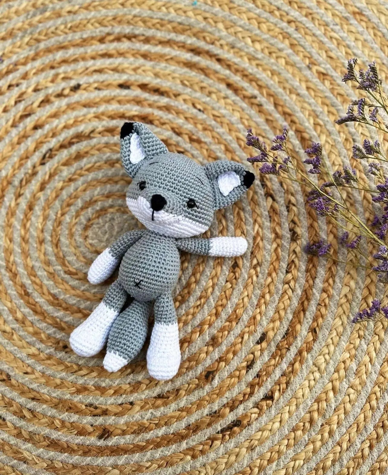 Crochet Cute Little Fox Toy Joy Gift London