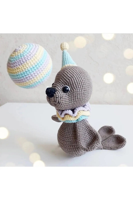 Crochet Cute Seal Toy Crochet TrendyToy 