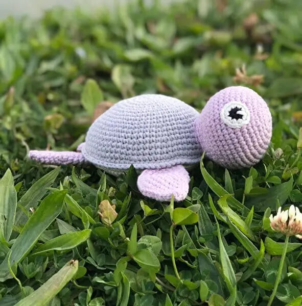 Crochet Cute Turtle Joy Gift London