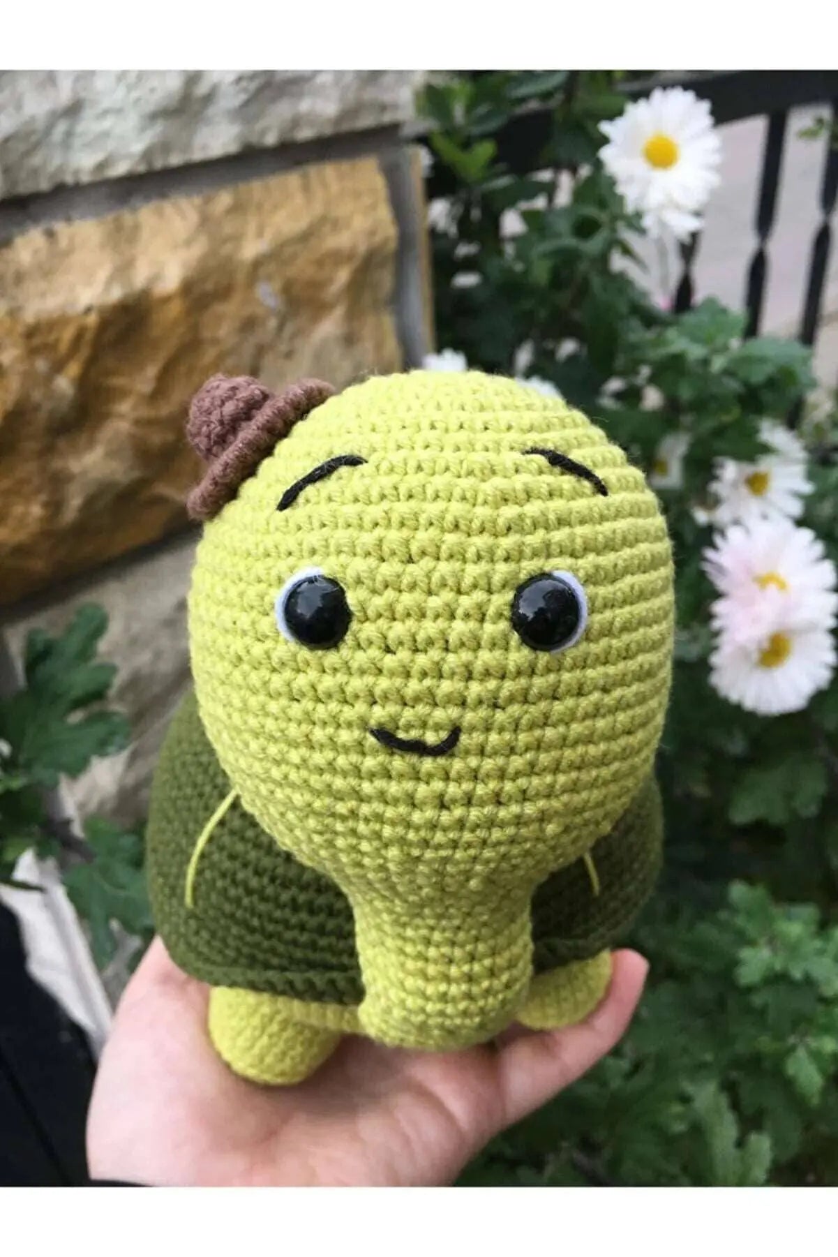 Crochet Cute Turtle Toy Joy Gift London