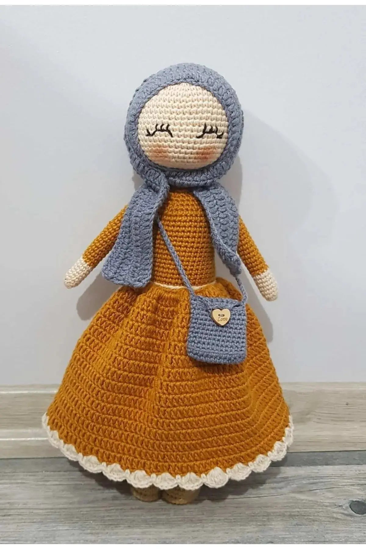 Crochet Hijab Doll Toy Joy Gift London