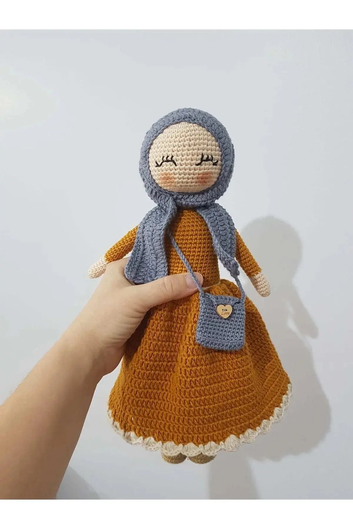 Crochet Hijab Doll Toy Joy Gift London