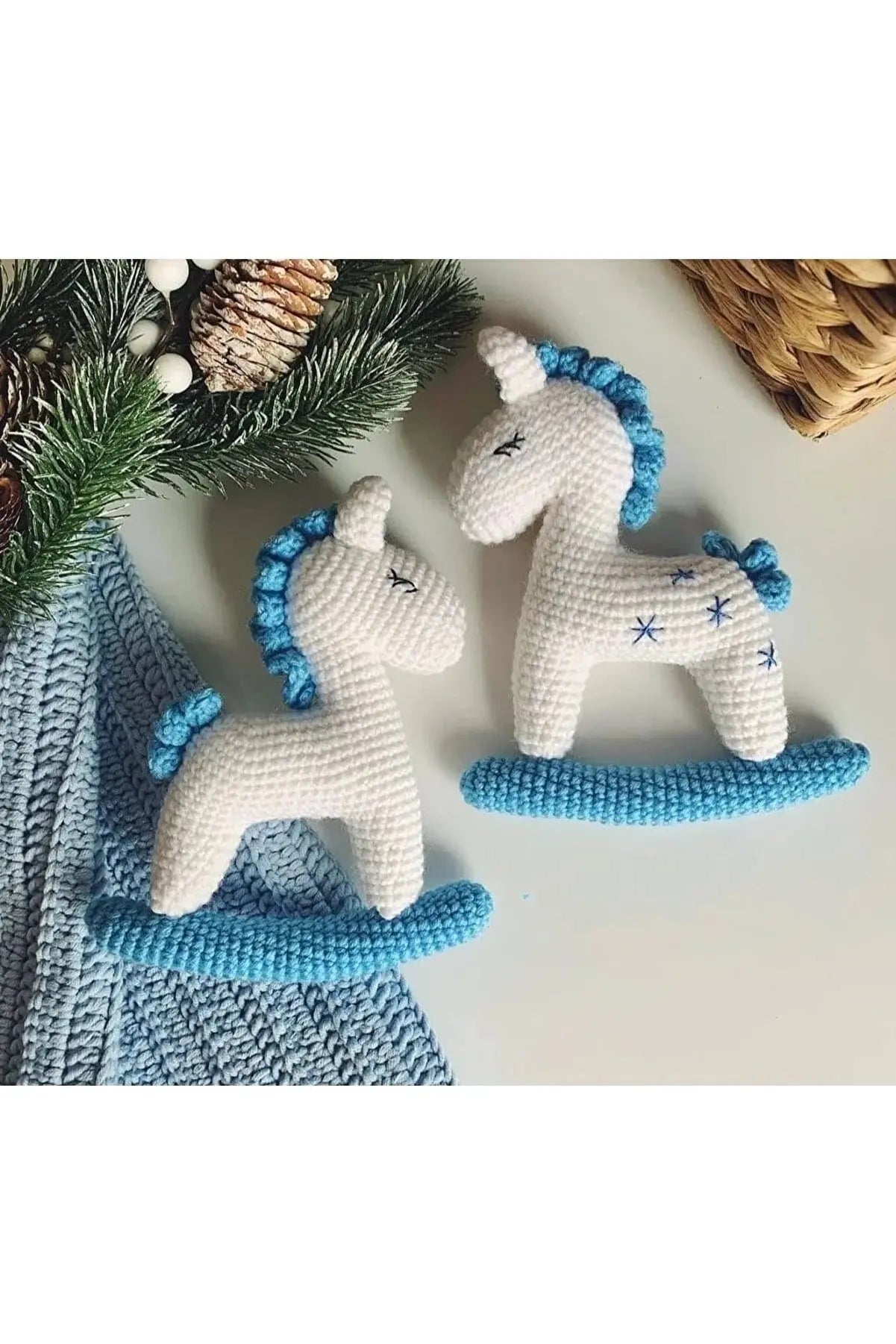 Crochet Horse Toy 2pc Crochet TrendyToy 