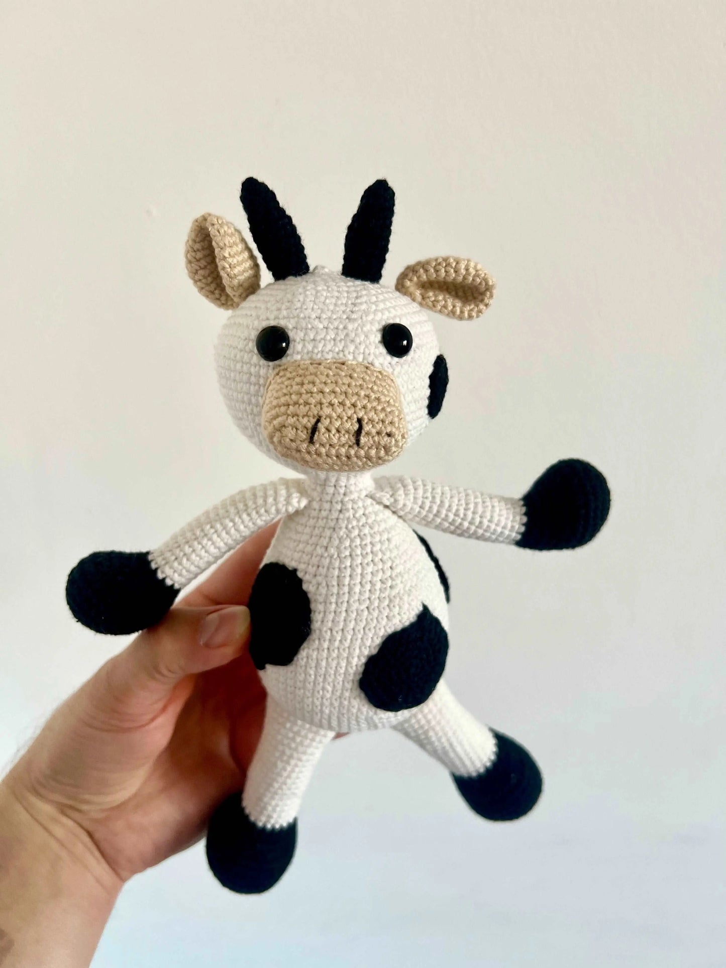 Crochet Little Cow Toy | Crochet | Crochet Animals, Crochet Toys | SHEIN