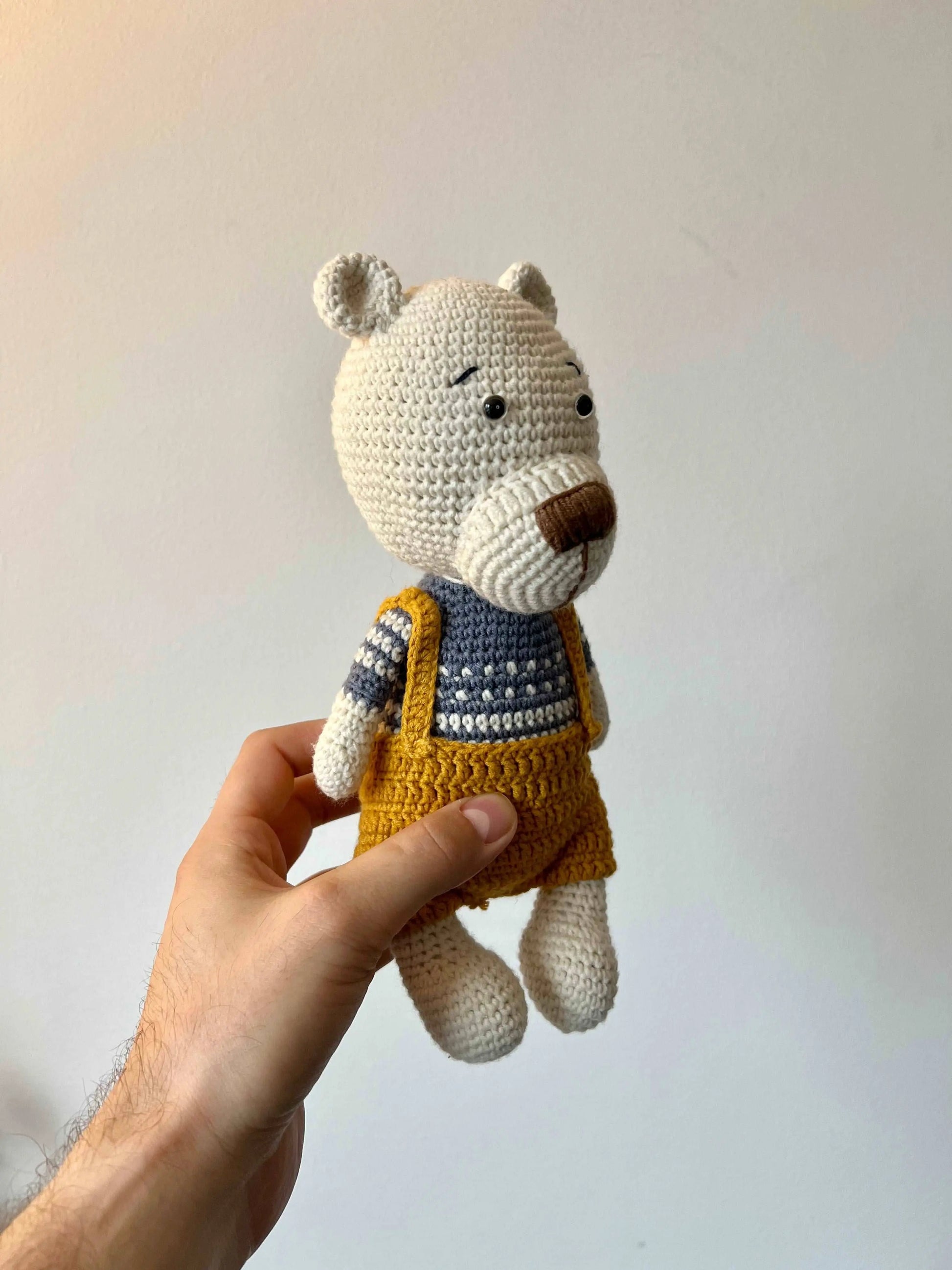 Crochet Little Cute Bear Toy - Joy Gift London