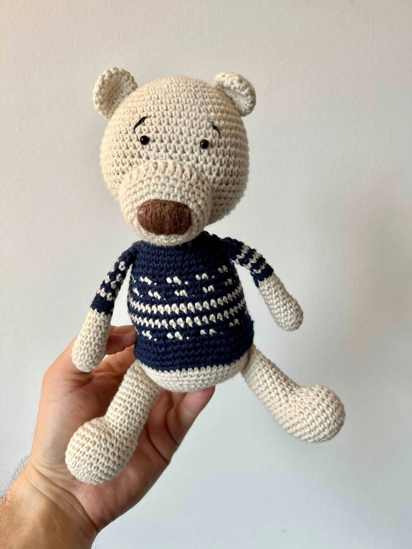 Crochet Little Cute Bear Toy - Joy Gift London