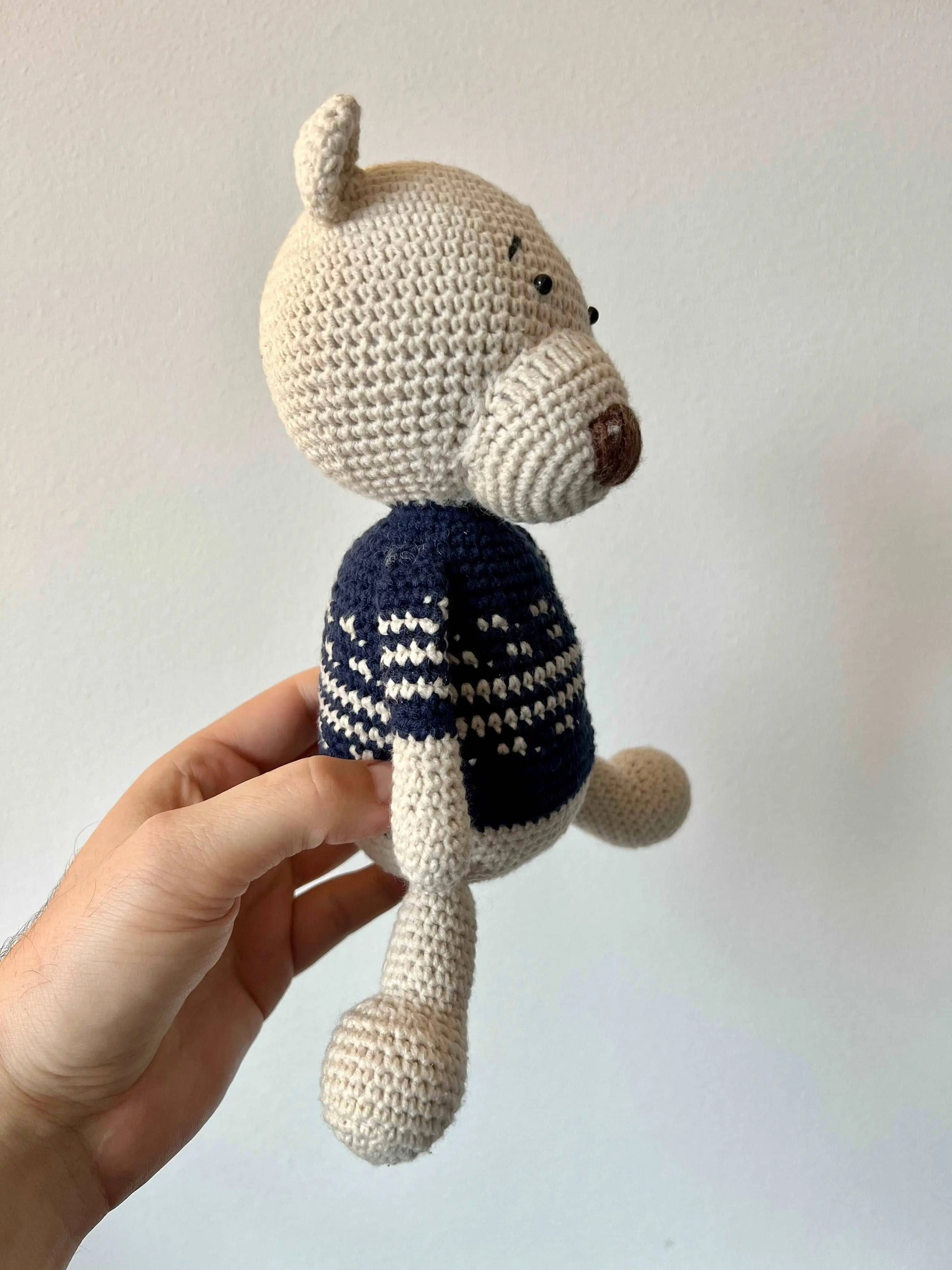 Crochet Little Cute Bear Toy - Joy Gift London