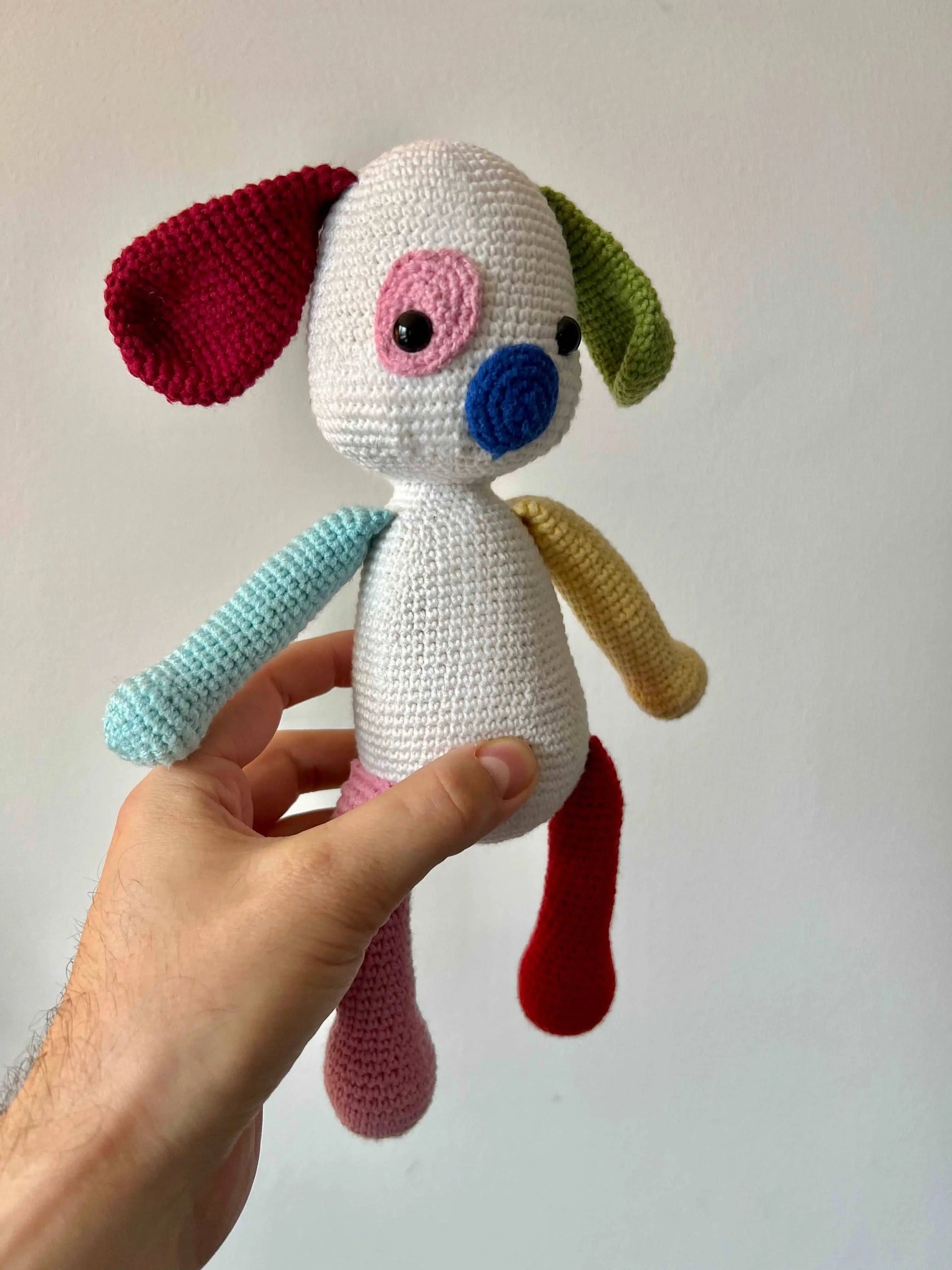 Crochet Little Cute Dog Toy - Joy Gift London