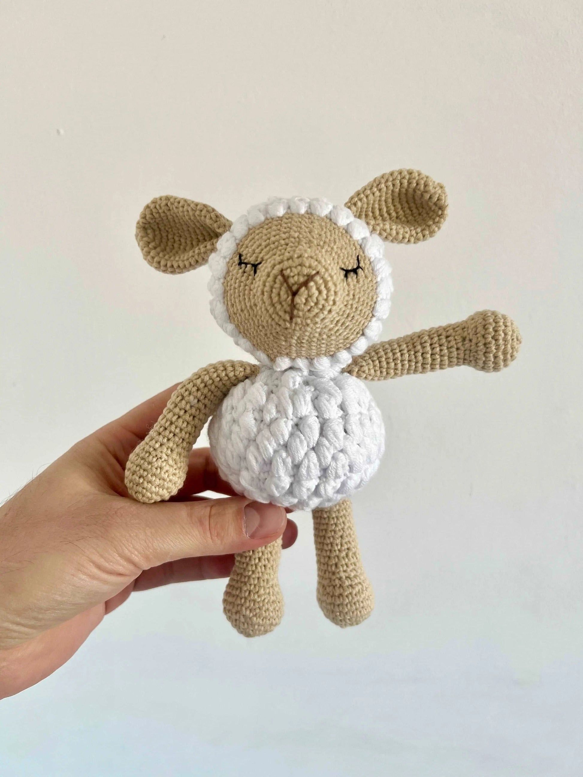 Crochet Little Cute Sheep Toy - Joy Gift London