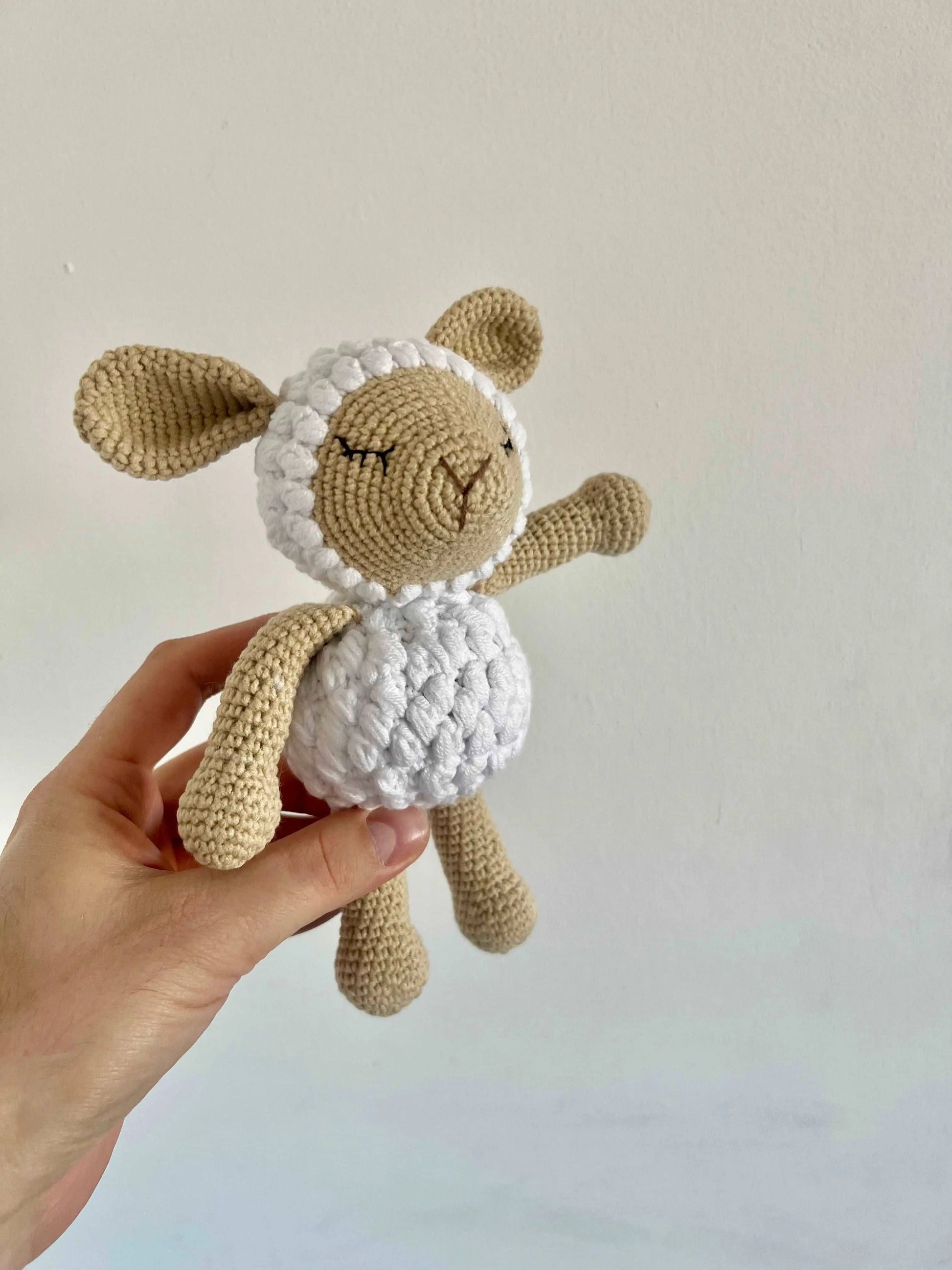 Crochet Little Cute Sheep Toy - Joy Gift London