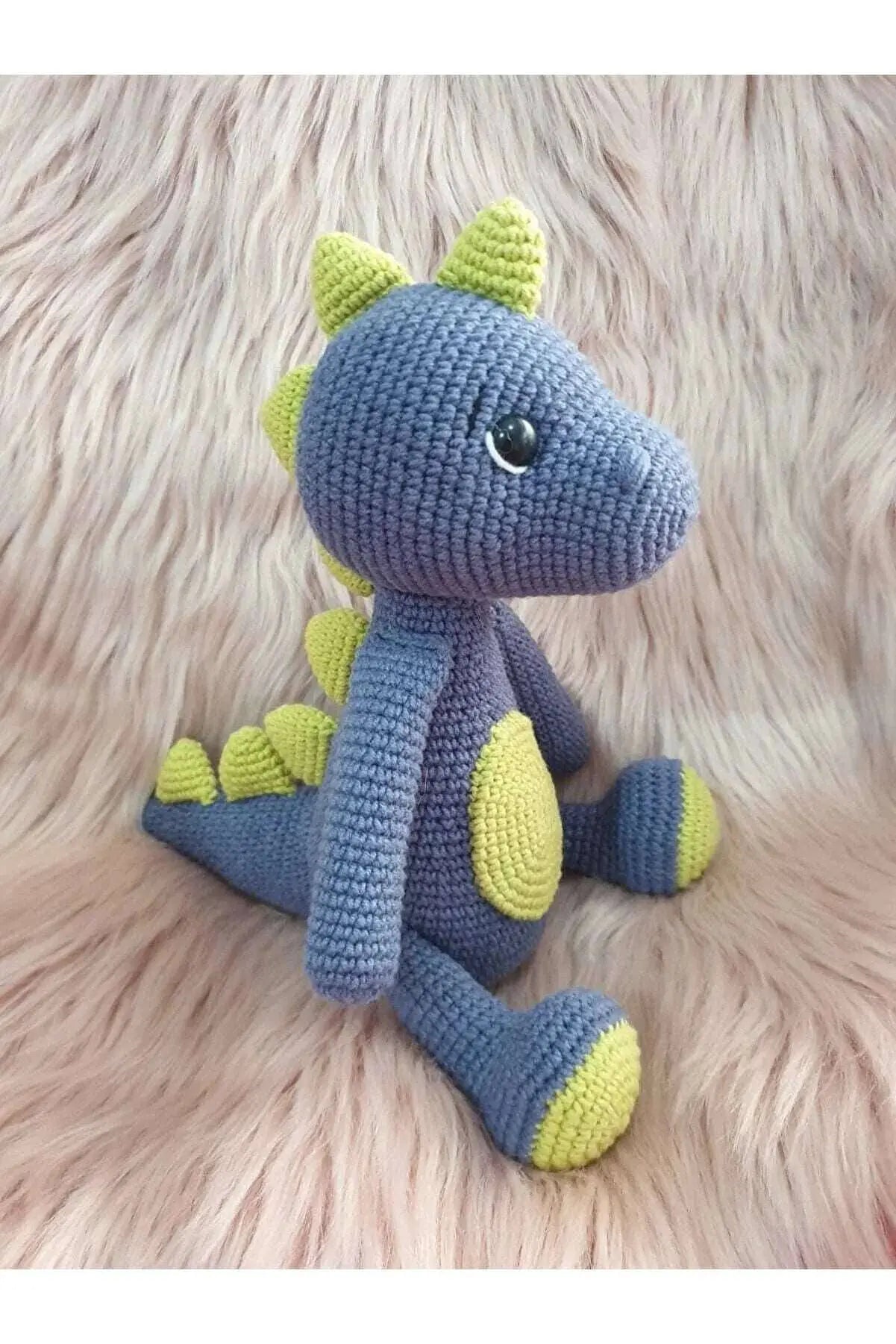 Crochet Little Dinosaur Toy - Joy Gift London